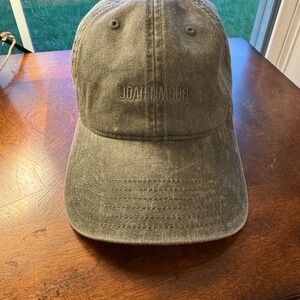 Joah Brown washed green cap